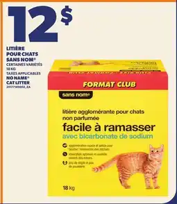 Provigo LITIÈRE POUR CHATS SANS NOM | NO NAME CAT LITTER offer