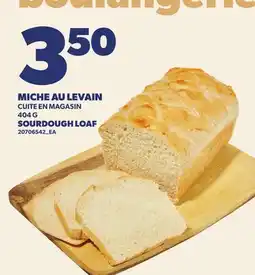 Provigo MICHE AU LEVAIN | SOURDOUGH LOAF offer