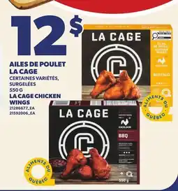 Provigo AILES DE POULET LA CAGE | LA CAGE CHICKEN WINGS offer