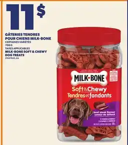 Provigo GÂTERIES TENDRES POUR CHIENS MILK-BONE | MILK-BONE SOFT & CHEWY DOG TREATS offer