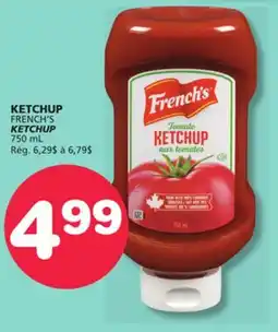 Marches Tradition FRENCH'S KETCHUP offer