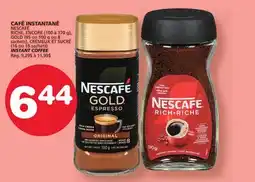 Marches Tradition NESCAFÉ INSTANT COFFEE offer