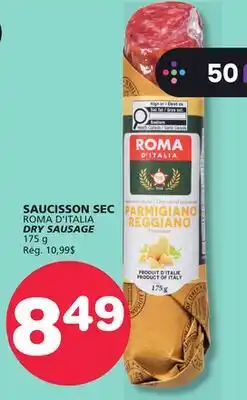 Marches Tradition ROMA D'ITALIA DRY SAUSAGE offer
