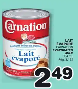 Marches Tradition CARNATION EVAPORATED MILK offer