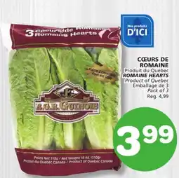 Marches Tradition ROMAINE HEARTS offer