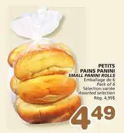 Marches Tradition SMALL PANINI ROLLS offer