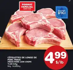 Marches Tradition FRESH PORK LOIN CHOPS offer