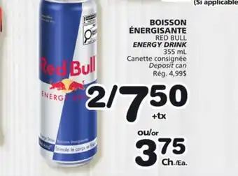 Marches Tradition RED BULL ENERGY DRINK offer