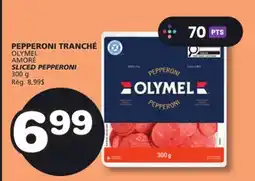 Marches Tradition OLYMEL AMORÉ SLICED PEPPERONI offer