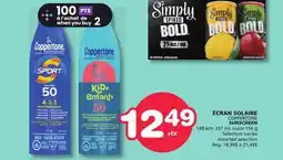 Marches Tradition COPPERTONE SUNSCREEN offer
