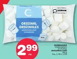 Marches Tradition COMPLIMENTS JET-PUFFED MARSHMALLOWS offer