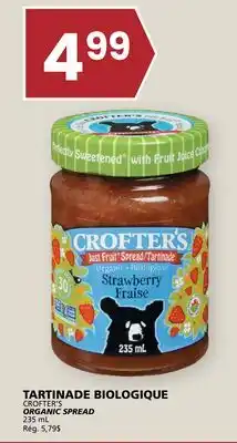 Rachelle-Bery Grocery CROFTER'S ORGANIC SPREAD offer