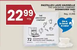 Rachelle-Bery Grocery THE UNSCENTED COMPANY DISHWASHER TABS offer