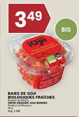 Rachelle-Bery Grocery FRESH ORGANIC GOJI BERRIES offer