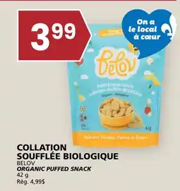 Rachelle-Bery Grocery BELOV ORGANIC PUFFED SNACK offer