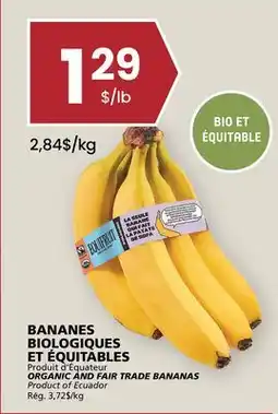 Rachelle-Bery Grocery ORGANIC AND FAIR TRADE BANANAS offer