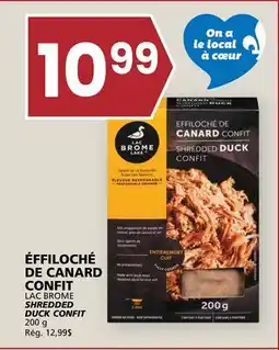 Rachelle-Bery Grocery LAC BROME SHREDDED DUCK CONFIT offer