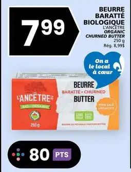 Rachelle-Bery Grocery L'ANCÊTRE ORGANIC CHURNED BUTTER offer