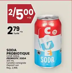 Rachelle-Bery Grocery SODA PROBIOTIQUE COVE SODA offer