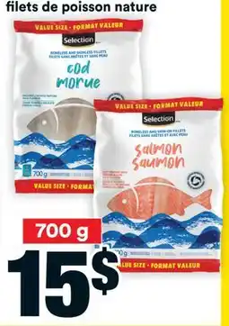 Super C filets de poisson nature offer