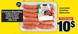 Super C saucisses fraîches Selection offer