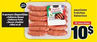 Super C saucisses fraîches Selection offer