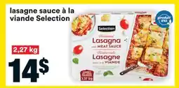 Super C lasagne sauce à la viande Selection offer