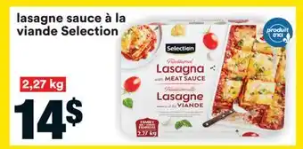 Super C lasagne sauce à la viande Selection offer