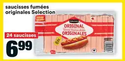 Super C saucisses fumées originales Selection offer