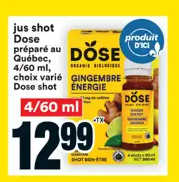 Super C jus shot Dose | Dose shot offer
