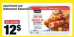 Super C saucisses sur bâtonnet Selection offer