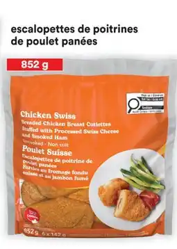 Super C escalopettes de poitrines de poulet panées offer