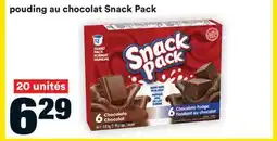 Super C pouding au chocolat Snack Pack offer