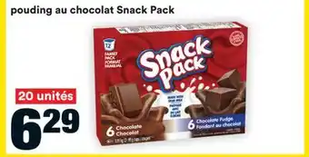 Super C pouding au chocolat Snack Pack offer