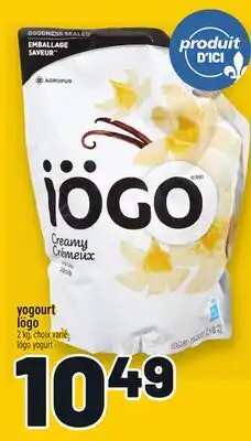 Metro YOGOURT IÖGO | IÖGO YOGURT offer