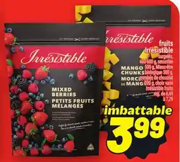 Metro FRUITS IRRÉSISTIBLE | IRRÉSISTIBLE FRUITS offer
