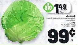 Metro CHOU VERT | GREEN CABBAGE offer