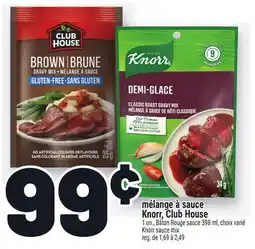 Metro MÉLANGE À SAUCE KNORR, CLUB HOUSE | KNORR SAUCE MIX offer