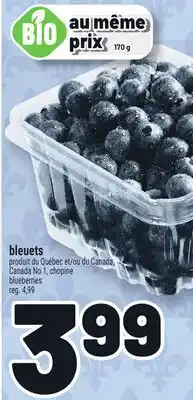 Metro BLEUETS | BLUEBERRIES offer
