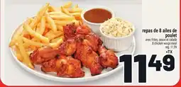 Metro REPAS DE 8 AILES DE POULET | 8 CHICKEN WINGS MEAL offer