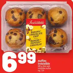 Metro MUFFINS IRRÉSISTIBLE | IRRESISTIBLE MUFFINS offer