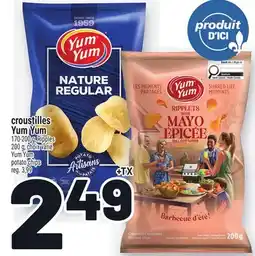Metro CROUSTILLES YUM YUM | YUM YUM POTATO CHIPS offer