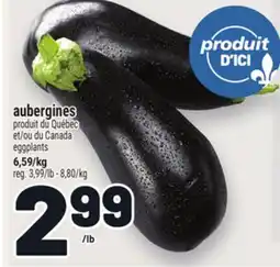 Metro AUBERGINES | EGGPLANTS offer