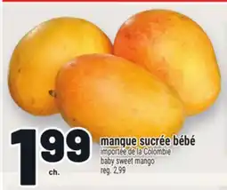 Metro MANGUE SUCRÉE BÉBÉ | BABY SWEET MANGO offer