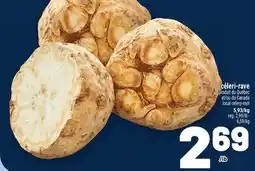 Metro CÉLERI-RAVE | LOCAL CELERY-ROOT offer