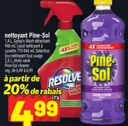 Metro NETTOYANT PINE-SOL | PINE-SOL CLEANER offer