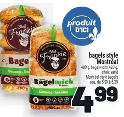 Metro BAGELS STYLE MONTRÉAL | MONTRÉAL STYLE BAGELS offer