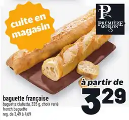 Metro BAGUETTE FRANÇAISE, BAGUETTE CIABATTA | FRENCH BAGUETTE offer