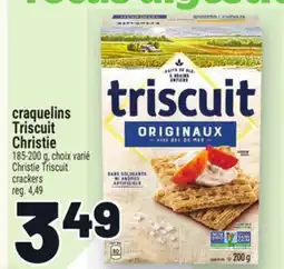 Metro CRAQUELINS TRISCUIT CHRISTIE | CHRISTIE TRISCUIT CRACKERS offer