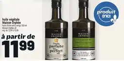 Metro HUILE VÉGÉTALE MAISONORPHÉE |MAISONORPHÉE OIL offer